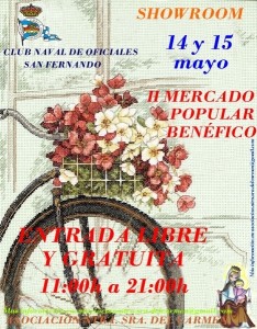 CARTEL II MERCADO POPULAR BENÉFICO