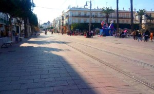 La calle Real en Carnavales.