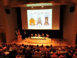 Durante la conferencia.