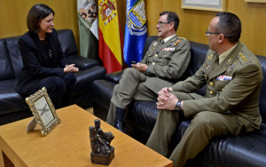 alcaldesa y mandos cefot