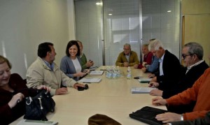 Foto reunion federeación de vecinos