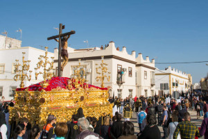 El portentoso Cristo del Perdón.