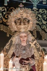 La belleza de la Santísima Virgen de la Piedad.