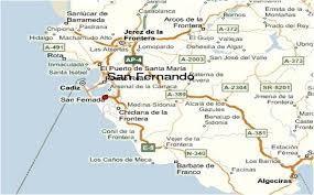 Situación de San Fernando.