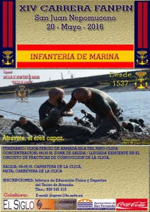 Cartel de la carrera.