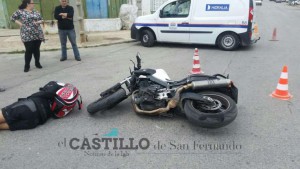 Motorista accidentado