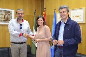 firma del convenio con CD San Fernando