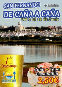 Cartel. II Ruta de la Ensaladilla.