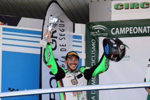 Juanjo Ramos en el podio.