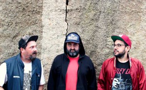 Los tres integrantes del grupo.