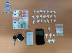 El Castillo de San Fernando. Cadiz Detenidos Drogas