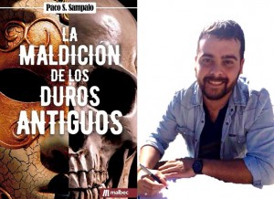 La portada de la obra (Izda.) y su autor, Paco S. Sampalo (Dcha.).