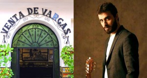 El guitarrista y su próximo escenario.