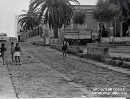 Calle Patrón donde vivía Paco y más abajo estaba la Academia