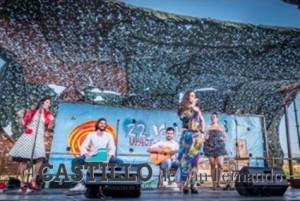 Actuación musical en una imagen de Andrés Derqui Romero.