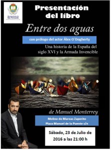 Cartel Molino de Mareas. 'Entre dos aguas'.