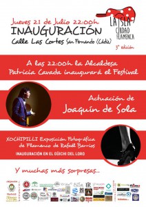 El Castillo de San Fernando. La Isla Ciudad Flamenca 2016