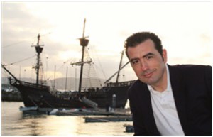 Manuel Monterrey. Autor de la novela 'Entre dos aguas'.