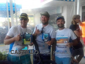 De izquierda a derecha; Diego Montero Rodríguez (Yeyo), José Alberto Rodríguez Estudillo y Sergio Doello Pérez.