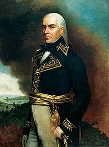 Retrato del General Miranda.