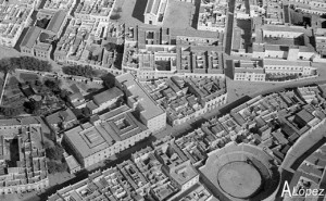 Vista aérea parcial de San Fernando. Archivo A. López.