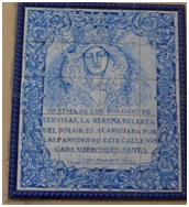 2. 1.El Castillo de San Fernando. Placas en La Isla