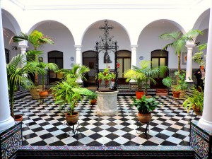 Patio del Colegio de Ntra. Sra. del Carmen (Carmelitas).