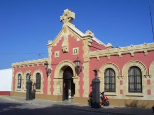 El cementerio.