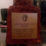 Premio otorgado a Alberto Moreno Bernal.