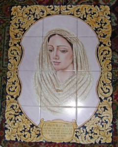 Retablo de la Virgen de la Victoria.