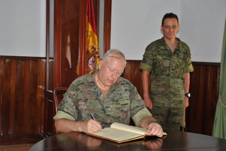 Primera visita del Director de Enseñanza al Centro de Formación de